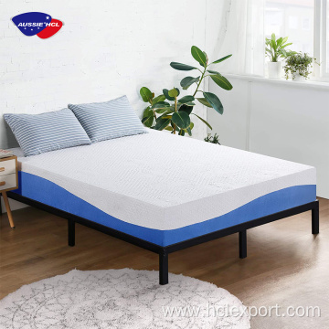 queen size swirl gel rebonded foam memory mattress